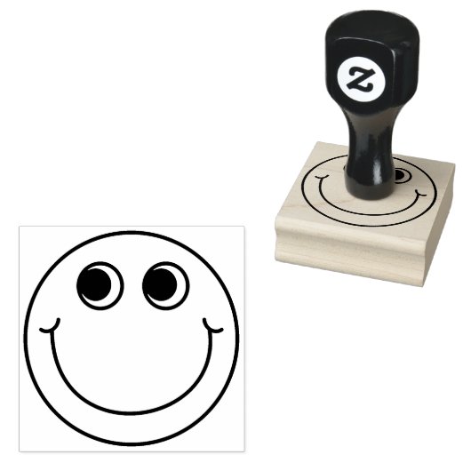 Face Rubberstempel (Gestempeld)