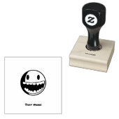 Face Rubberstempel (Gestempeld)
