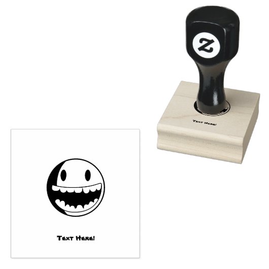 Face Rubberstempel (Gestempeld)