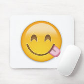 Face Savoring Delicious Food Emoji Muismat (Met muis)