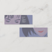 Face - Skinny Mini Visitekaartje (Voorkant / Achterkant)