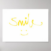 Face Smile (Poster) Poster (Voorkant)