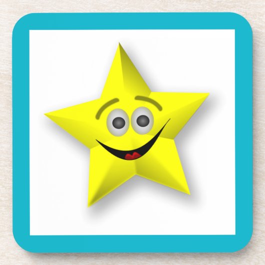 FACE STAR DRANKJES ONDERZETTER (Voorkant)