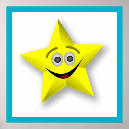 FACE STAR POSTER (Voorkant)