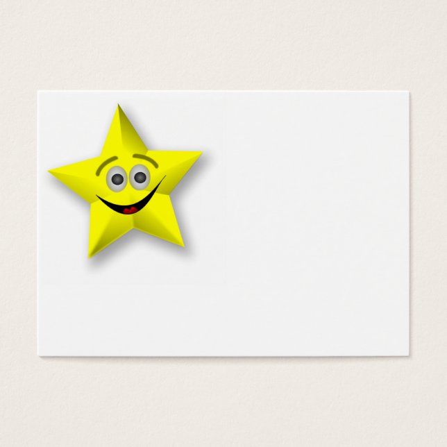 FACE STAR VISITEKAARTJE (Voorkant)
