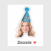 Face sticker, Aangepast gezicht, Aangepast Fotofee Sticker (Vel)