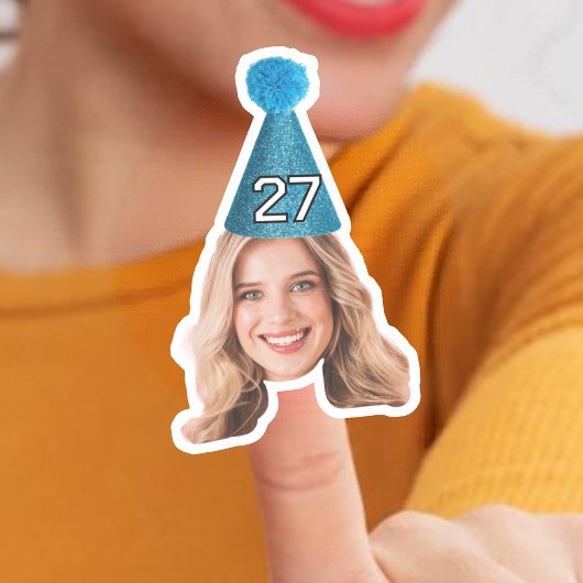 Face sticker, Aangepast gezicht, Aangepast Fotofee Sticker