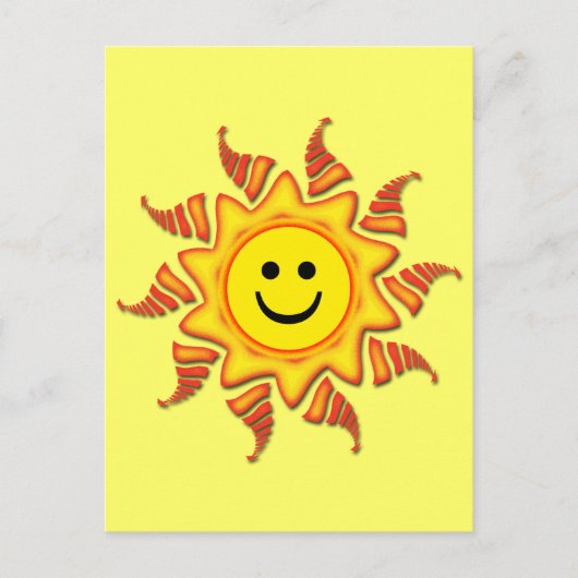 FACE SUN BRIEFKAART (Voorkant)