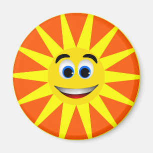 FACE SUN MAGNEET