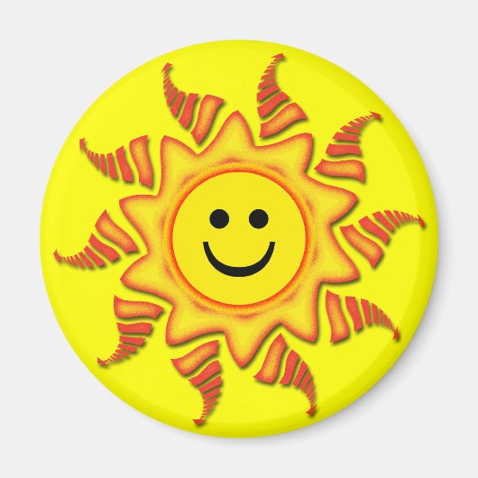 FACE SUN MAGNEET (Voorkant)