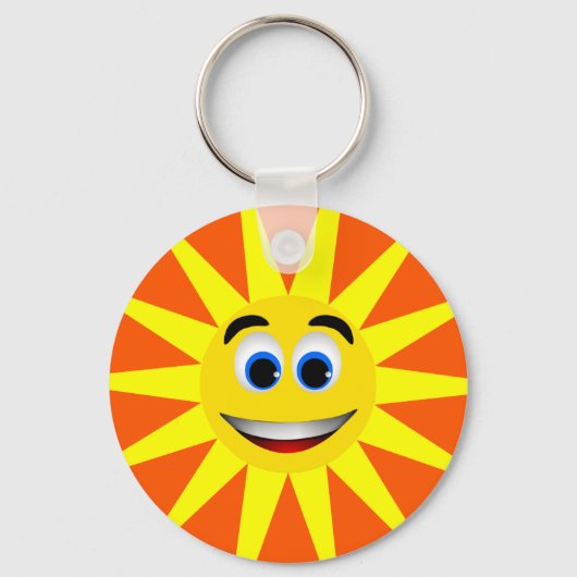 FACE SUN SLEUTELHANGER (Voorkant)