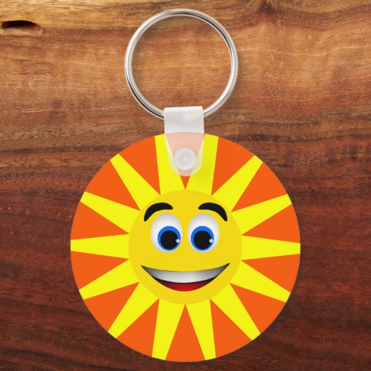 FACE SUN SLEUTELHANGER (Voorkant)
