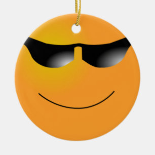 Face Sunbril Ornament