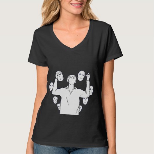 face t-shirt (Voorkant)