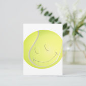 FACE TENNIS BALL BRIEFKAART (Staand voorkant)