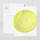 FACE TENNIS BALL BRIEFKAART (Voorkant / Achterkant)
