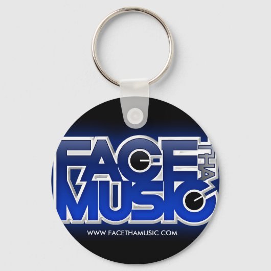 FACE THA MUSIC SLEUTELHANGER (Voorkant)