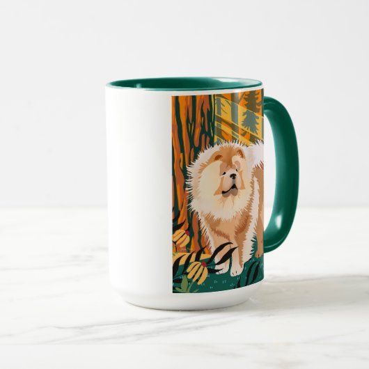 FACE THE SUN Chow classic mok (Voorkant rechts)