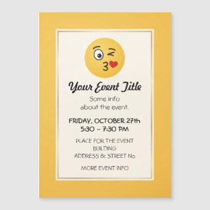 Face Throting a Kiss