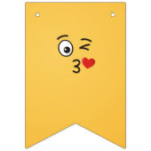 Face Throting a Kiss Vlaggetjes (Tweede vlag)