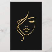 FACE TREATMENTS Beauty Salon flyer (Achterkant)