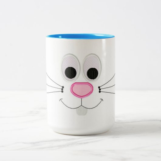 Face Tweekleurige Koffiemok (Center)