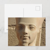 Face van Tutankhamun Briefkaart (Voorkant / Achterkant)