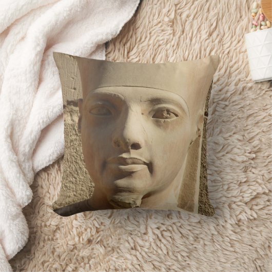 Face van Tutankhamun Cushion Kussen (Deken)