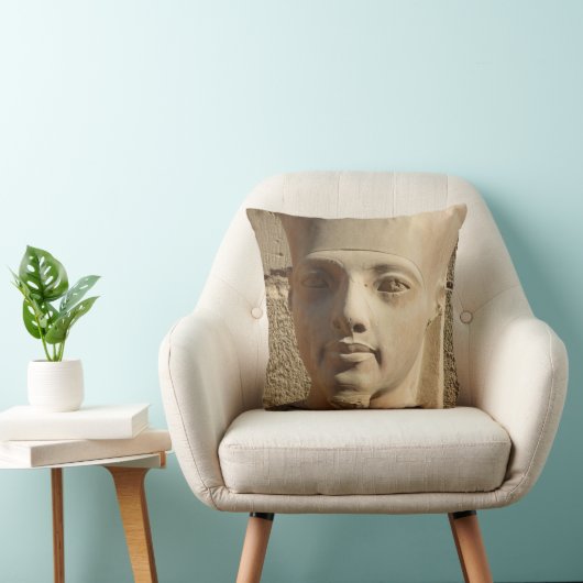 Face van Tutankhamun Cushion Kussen (Stoel)