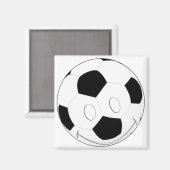 FACE-VOETBAL MAGNEET (Voorkant / Achterkant)