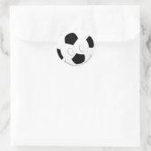 FACE-VOETBAL RONDE STICKER (Tas)