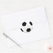 FACE-VOETBAL RONDE STICKER (Envelop)