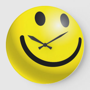 Face Wall-klok Grote Klok