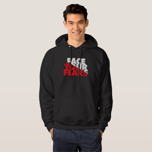 Face Your Fears Hoodie (Voorkant volledig)