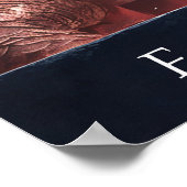 Face Your Fears - Krijger vs Dragon - Succes Poster (Hoek)