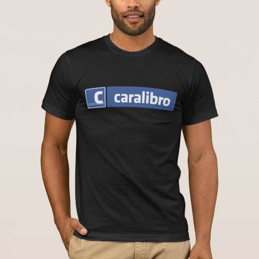Facebook a la española t-shirt (Voorkant)