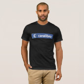 Facebook a la española t-shirt (Voorkant volledig)