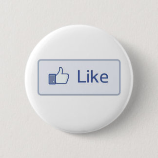 Facebook-achtige Ronde Button 5,7 Cm