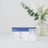 Facebook - Business Visitekaartje (Staand voorkant)