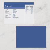 Facebook - Chubby Visitekaartje (Voorkant / Achterkant)