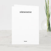 Facebook EVERYDING Birthday Card Kaart (Achterkant)