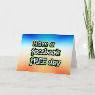 Facebook Free Day Kaart