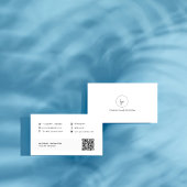 Facebook Instagram Website Iconen QR Code Logo Visitekaartje