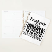 Facebook Jail Inmate Herhaling Offender Planner (Display)