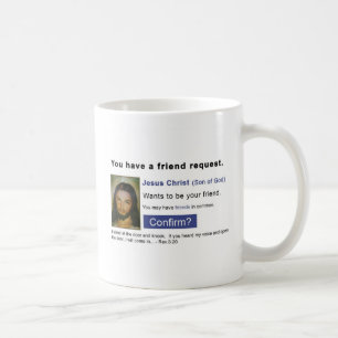 Facebook jesus koffiemok