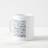 Facebook Koffiemok (Voorkant links)