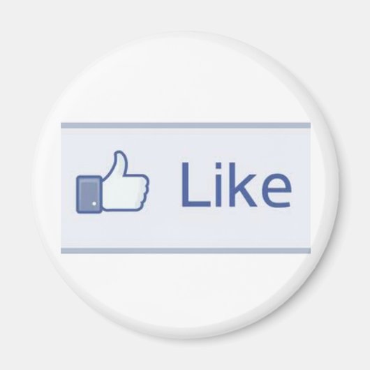 Facebook Like Magneet (Voorkant)