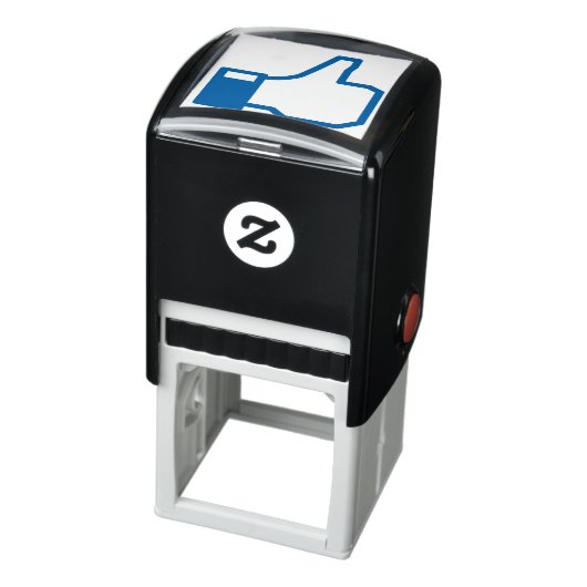 facebook LIKE me duim omhoog STEMPEL met INKT (Product)