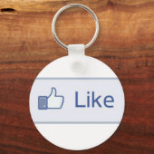 Facebook 'like'-Sleutelhanger Sleutelhanger (Voorkant)