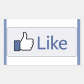 Facebook Like stickers (Voorkant)